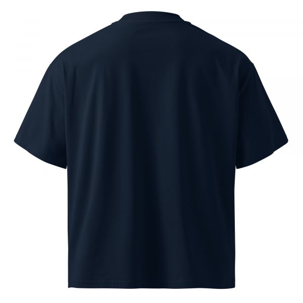Unisex organic oversized high neck t-shirt - Image 4